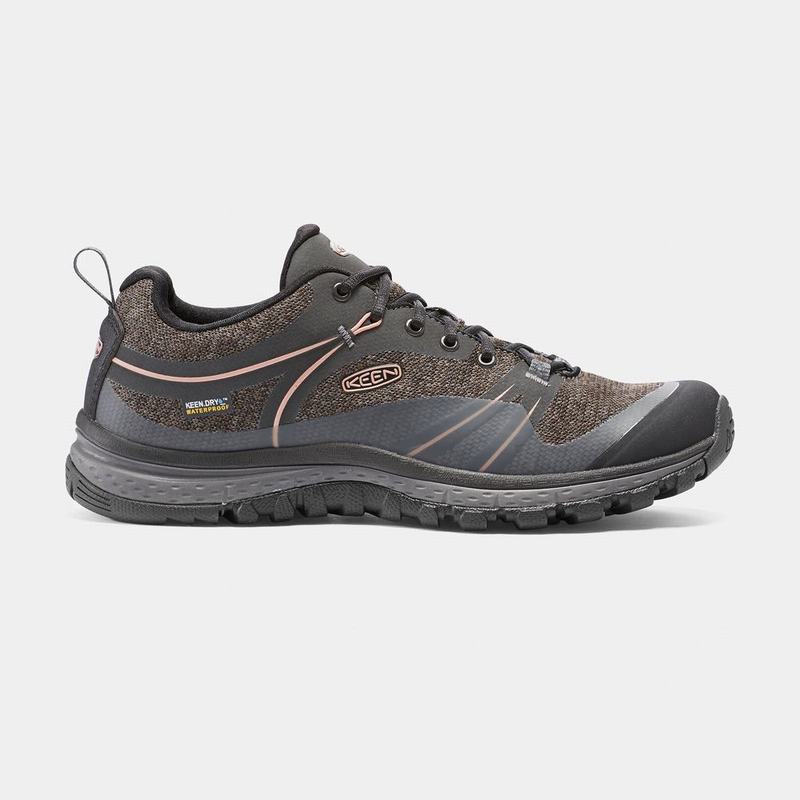 Keen Terradora Waterproof - Kadın Trekking Ayakkabısı - Koyu Gri - Turkey (459862ANK)